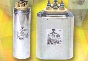 VISHAY ESTA Low Voltage Power Capacitors And Plants with power factor controllers